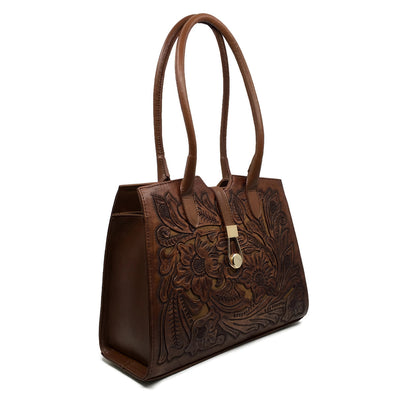 Bolso cincelado modelo Valeria